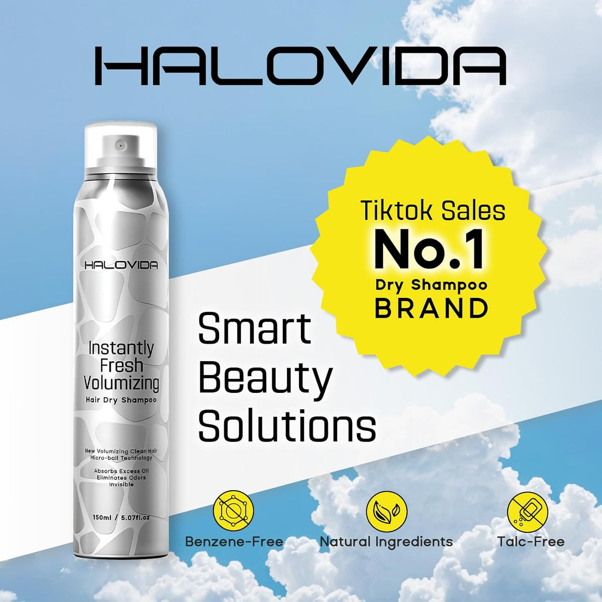 Instant Fresh Volumizing Hair Dry Shampoo