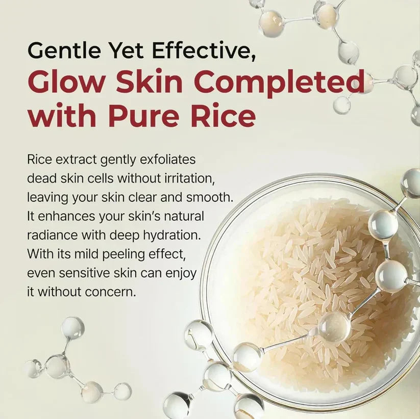 SilkGlow Rice Ampoule Exfoliant Set (both bottles)
