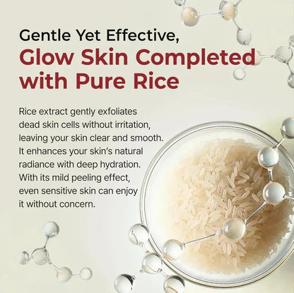 SilkGlow Rice Ampoule Exfoliant Set (both bottles)