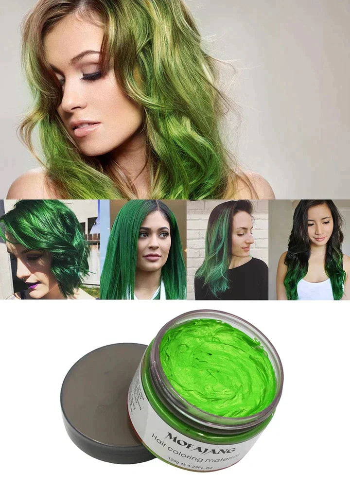 2 in 1 Stylish And Temporary Color Hair Wax