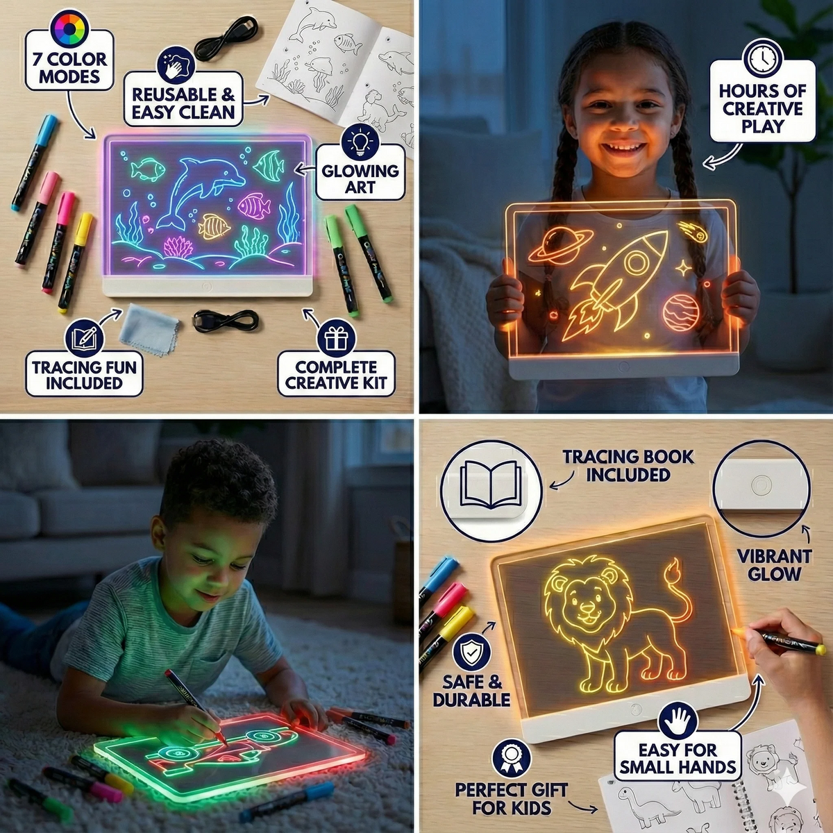 LUXSTRU's LED Drawing Board