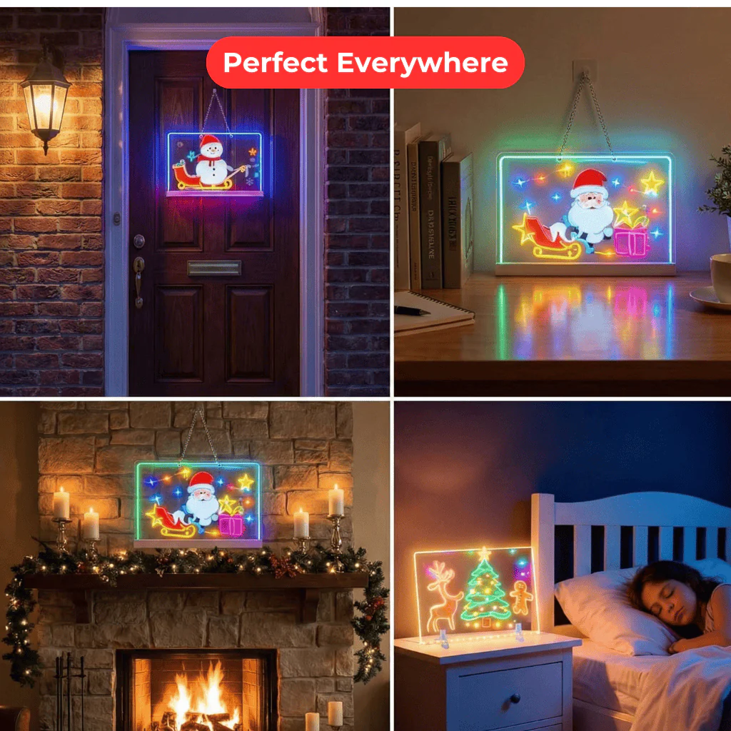 LUXSTRU's LED Drawing Board